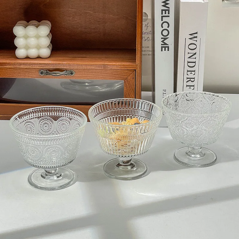 Vintage Relief Flower Glass Cu - Kitchen Gadgets Vintage ulasan dan harga